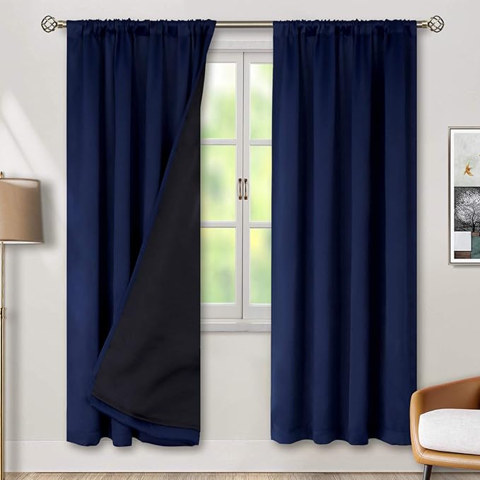 BGment Thermal Insulated Full Blackout Curtains by BGment