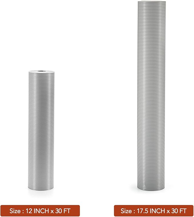 Glotoch Premium Grey Shelf Liner 17.5" x 30 ft. - Image 6