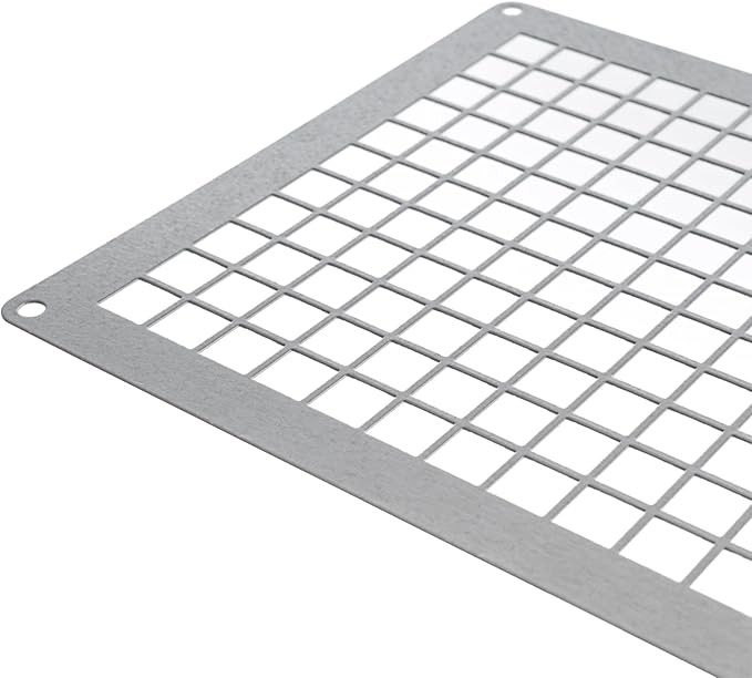 Repa Market 6" x 6" Inch Galvanized Steel Rectangular Crawl Space Vent Grid - Image 7