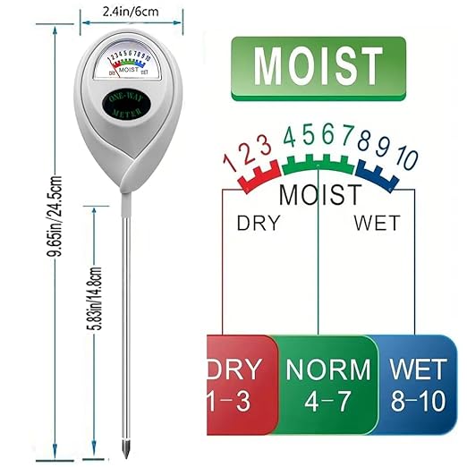 2 Pcs Soil Moisture Meter, Plant Water Meter, Moisture Meter - Image 2