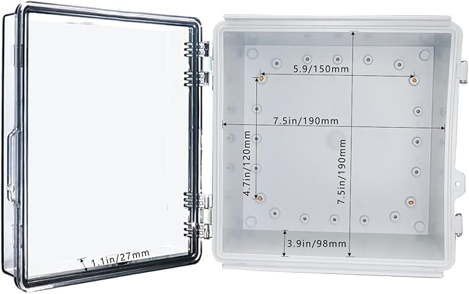 Waterproof Outdoor Electrical Box Junction Box Weatherproof IP67 ABS Plastic - Image 4