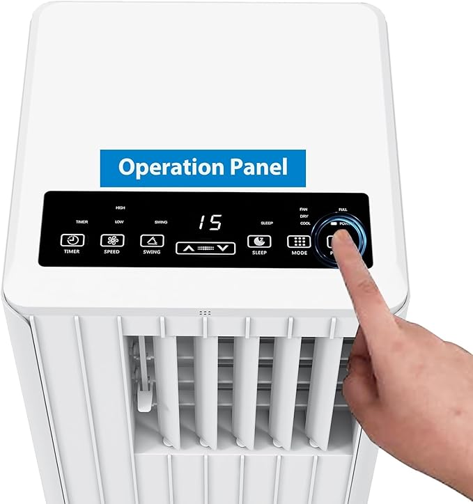 8, 000 BTU Portable Air Conditioner, Smart Control, Cools Up to 350 Sq. Ft. - Image 4