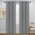 Easy-Going Blackout Curtains for Bedroom, Solid Thermal Insulated Grommet and by Easy-Going