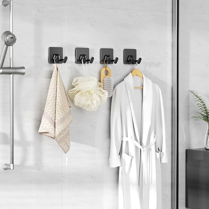 Adhesive Shower Hooks for Inside - Image 6