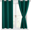 Hiasan Short Blackout Curtains for Bedroom by Hiasan