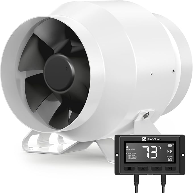 Hon&Guan PRO 4 Inch Inline Duct Fan by HonGuan