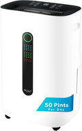 Nyxi 4, 500 Sqft / 50 Pints Compressor Dehumidifier, Smart Digital Humidity by Nyxi