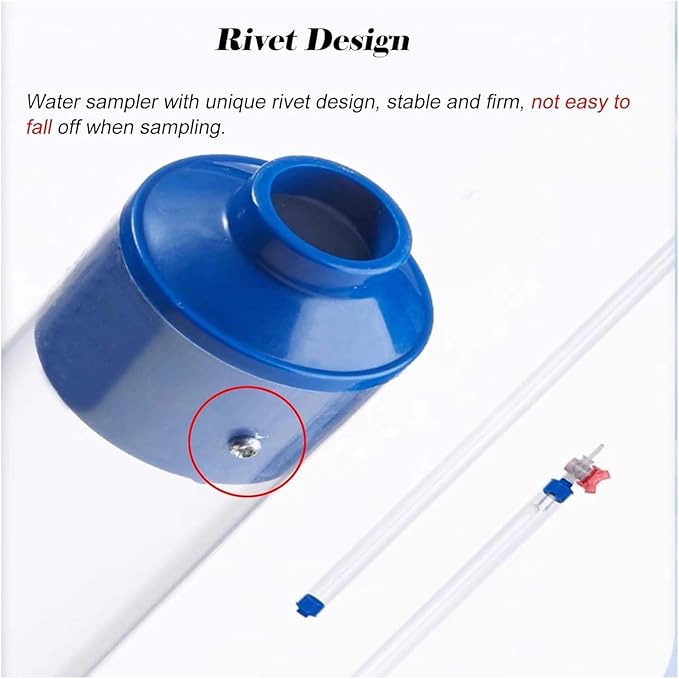 PVC Water Sampling Device, Lake Water Sample Collector 250 500 1000ml - Image 5