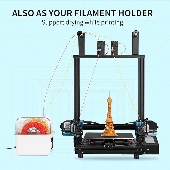 Sovol Filament Dryer 2025, SH01 Filament Dehydrator 3D Printer Spool Holder - Image 5