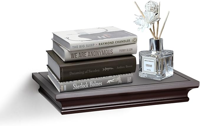 AHDECOR Floating Shelves Wall Mounted, Deeper Wall Storage Shelf - Image 6