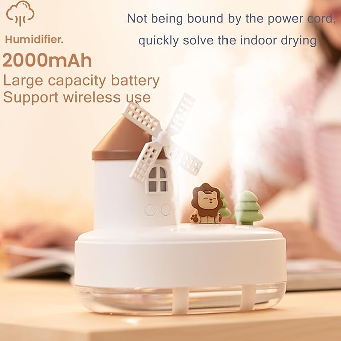 Humidifier for Bedroom, Portable Humidifier, Baby humidifier - Image 6