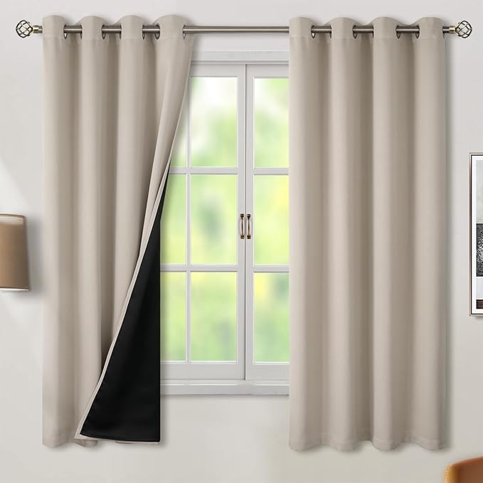 BGment Thermal Insulated 100% Blackout Curtains by BGment