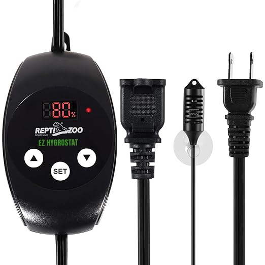 REPTI ZOO Reptile Digital Hygrometer Controller LED Humidistat Reptile Humidity - Image 8