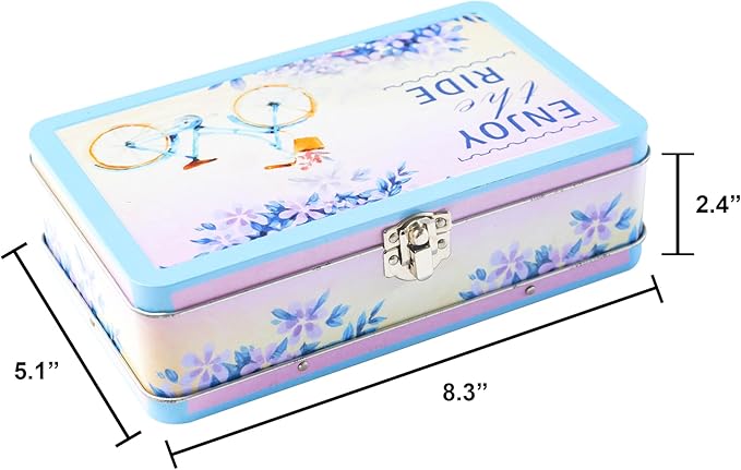 DAHO Metal Storage Box with Hinge - Image 5