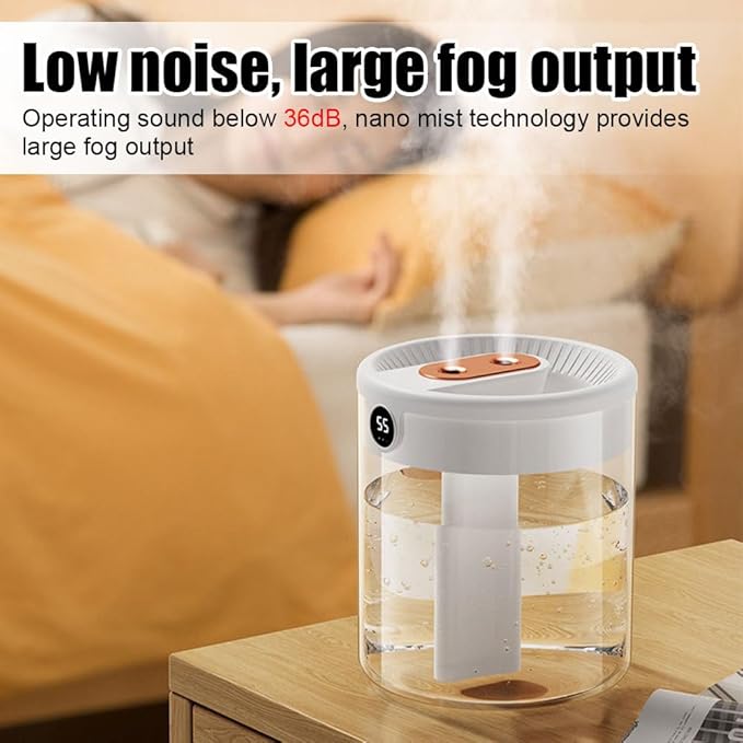 Smart Humidifier, Double Nozzle Cool Mist Humidifier - Image 6