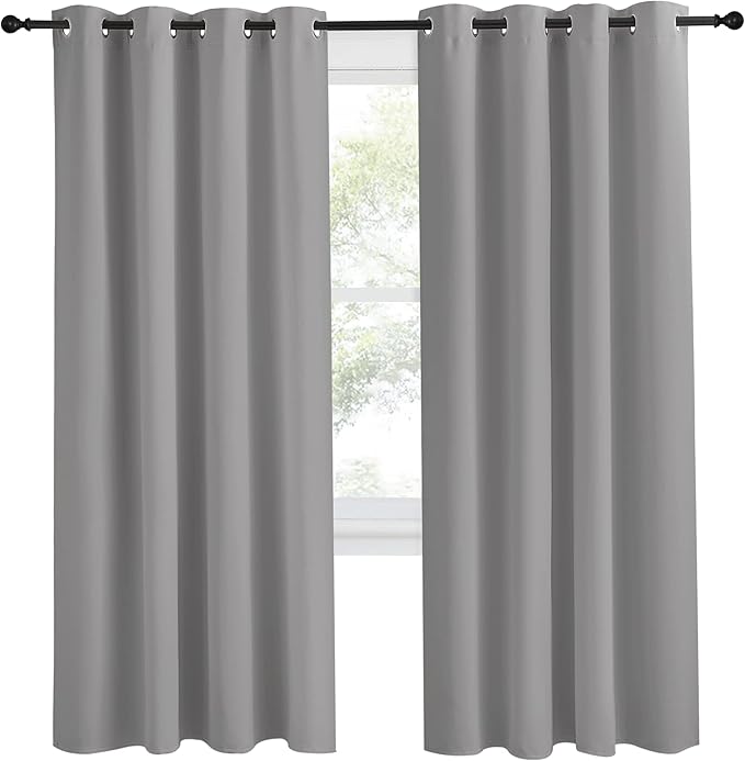 NICETOWN Blackout Curtain & Drape 78 inch Length, 55 inch Wide, Sold by 1 Panel - Image 2