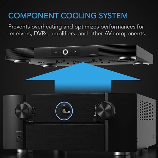 AC Infinity AIRCOM S9, Quiet Cooling Fan System 17" Top-Exhaust - Image 2