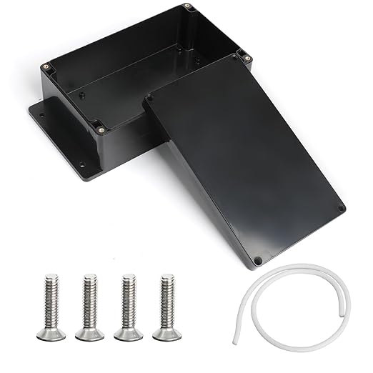 Electronic Project Box, IP65 Waterproof Dustproof ABS Plastic Junction Box- - Image 3