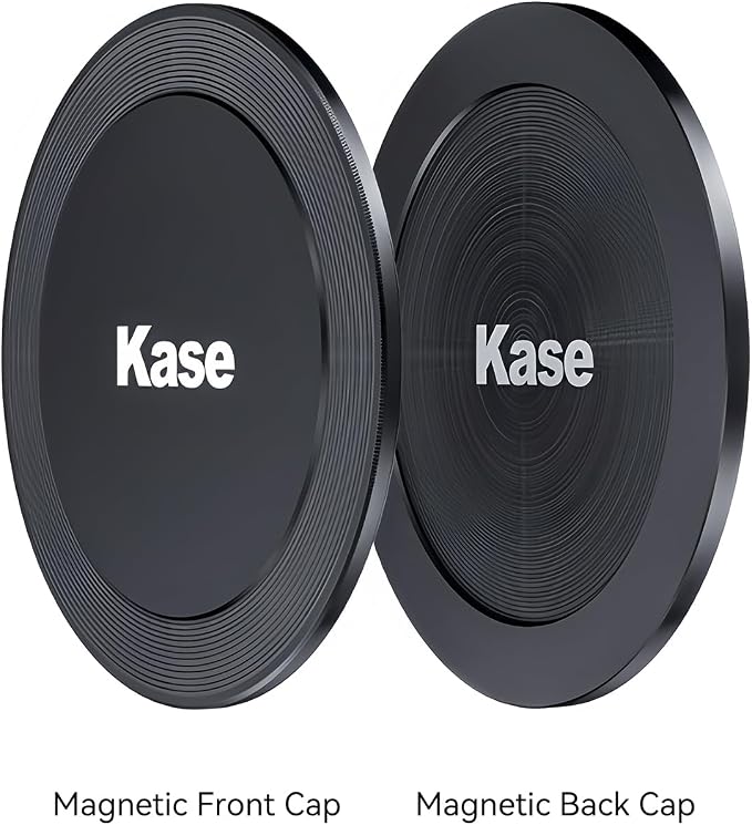 Kase 52mm Front Lens Cap, Magnetic CNC Aluminum + Optical Glass, Quick Press-On - Image 8