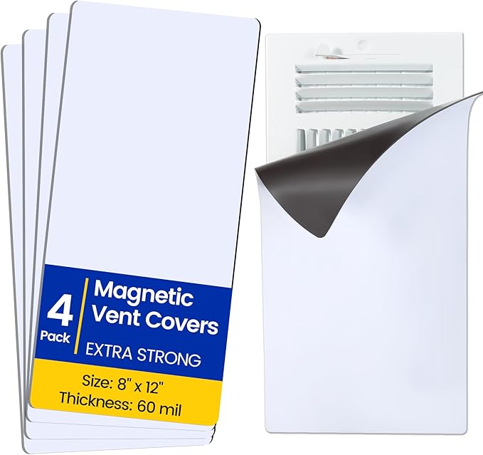 Magnetic Vent Covers, Extra Strong Magnets, Complete Seal, Air Vent Covers by Unknown