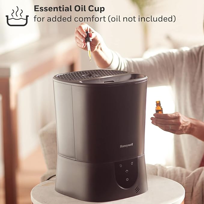Honeywell Easy-to-Care Filter Free Warm Mist Humidifier, Medium Rooms, 1.5 - Image 5