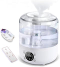 Humidifiers for Bedroom Baby, QWUE Top Fill 3L Humidifier Large Room, 28dB by QWUE