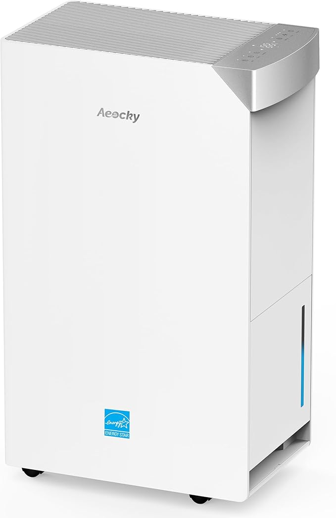4500 Sq.Ft Energy Star Version 6.0 Dehumidifier, AEOCKY Max 74 Pint/D Smart by AeockyDirect