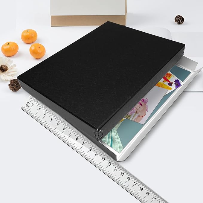 Lineco Museum Archival Storage Box, 13.75x19.75x1.5 in. Drop Front Design. - Image 3