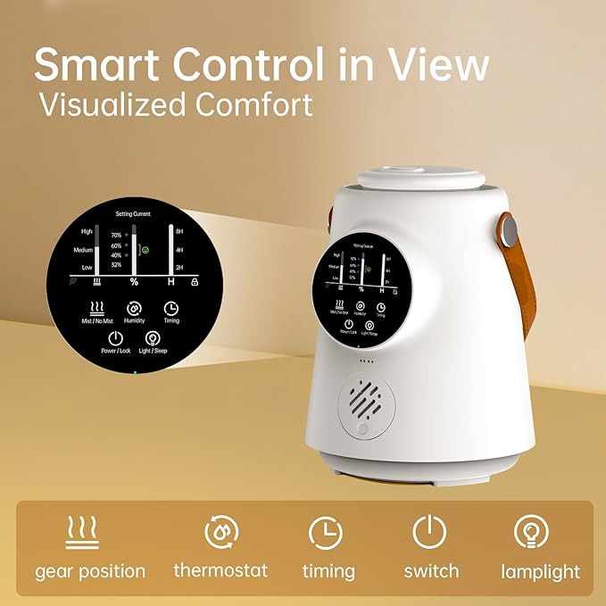 YOGIN Baby Humidifier for Bedroom Nursery – 2.5L Ultrasonic Cool Mist, - Image 4
