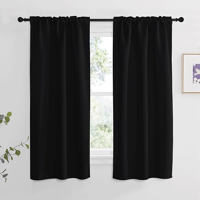 NICETOWN Halloween Blackout Curtains Window Panel Drapes - Image 2