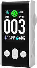Protmex Carbon Monoxide Detector, 3-in-1 Plug-in CO Alarm by Protmex