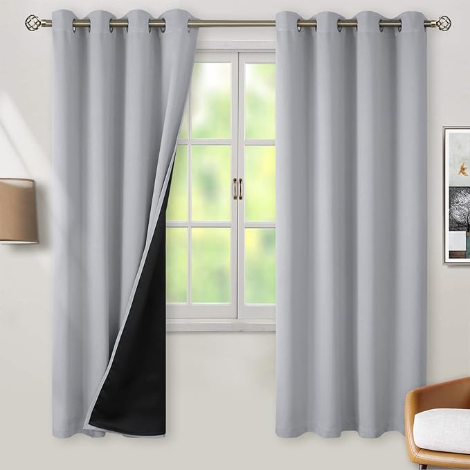 BGment Thermal Insulated 100% Blackout Curtains by BGment