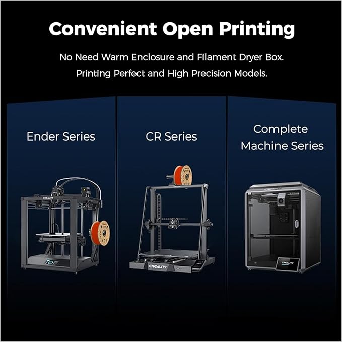 Creality Hyper ABS Filament, Official 3D Printer Filament ABS 1.75mm - Image 4