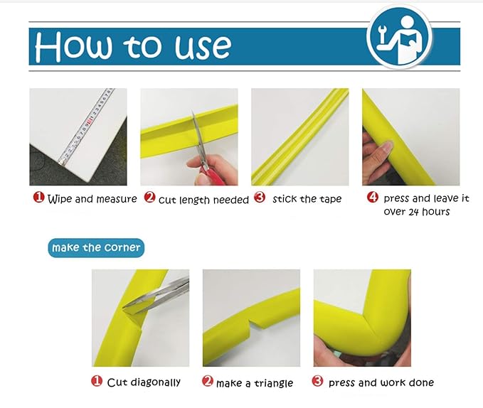 M2cbridge L Shape Extra Thick Furniture Table Edge Protectors Foam) - Image 7