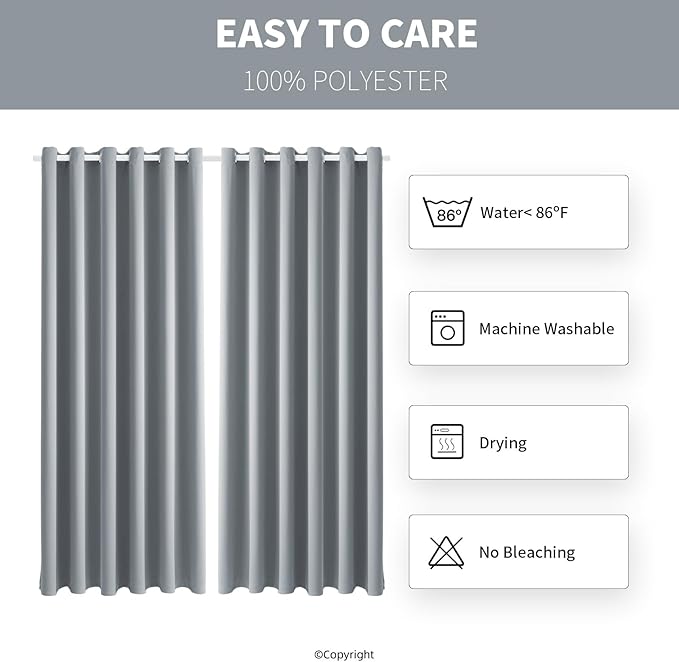 Waterproof Outdoor Curtain W84 x L84 - Image 7
