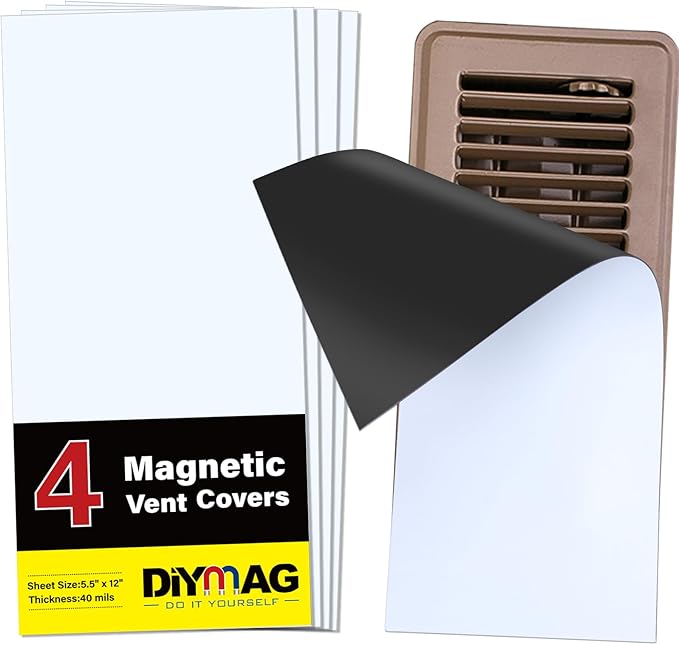 DIYMAG 4Pack Strong Magnetic Vent Covers, Magnets by DIYMAG