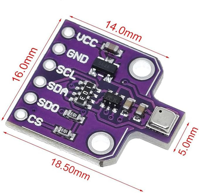 BME680 Digital 4-in-1 Environmental Sensor Module - Image 6