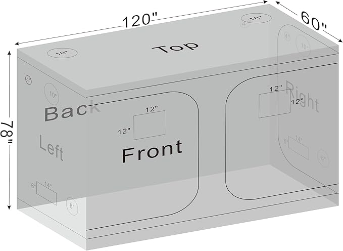Grow Tent, Removable Floor Tray - Image 8
