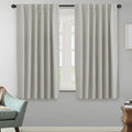 H.VERSAILTEX Blackout Curtains Thermal Insulated Window Treatment Panels Room by HVERSAILTEX
