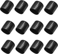 12Pcs Round Chair Leg Caps 1-1/2 Inch ID Vinyl Flexible Bolt Chair Feet Covers by Bonsicoky