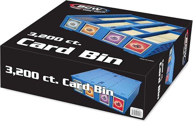 BCW Collectible Card Bin | Holds 3200 Cards Each | Includes 4 Dividers Per Bin - Image 7