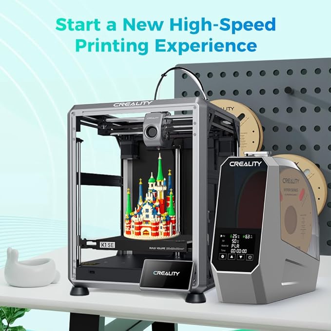 Official Creality Filament Dryer, Space Pi Filament Dryer, 360° Fast Heating 3D - Image 7