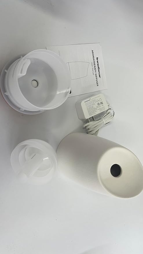 InnoGear 150ml Ceramic Oil Diffuser, Handcrafted Stone Essential Oil Diffuser - Image 8