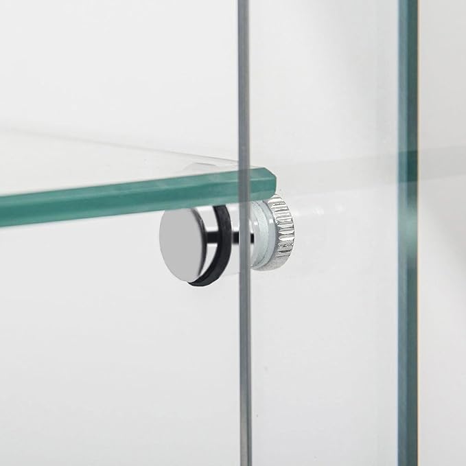 Yoluckea 4-Tier Glass Display Cabinet - Image 9
