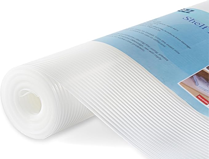 Shelf Liner, 11.8 Inches x 10 FEET Non-Slip Kitchen Cabinet Liner, Washable - Image 8