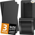 Magnetic Vent Covers for Complete Sealing, 5.5" X 14" for Home Floor, and by JSLIN