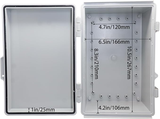 Waterproof Outdoor Electrical Box Junction Box Weatherproof IP67 ABS Plastic - Image 6