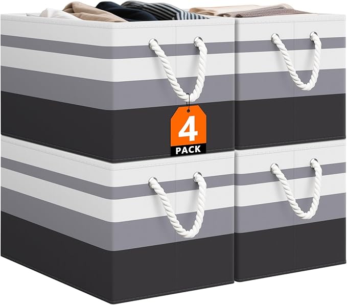 Storage Bin, Collapsible Storage Basket by StorageTastic