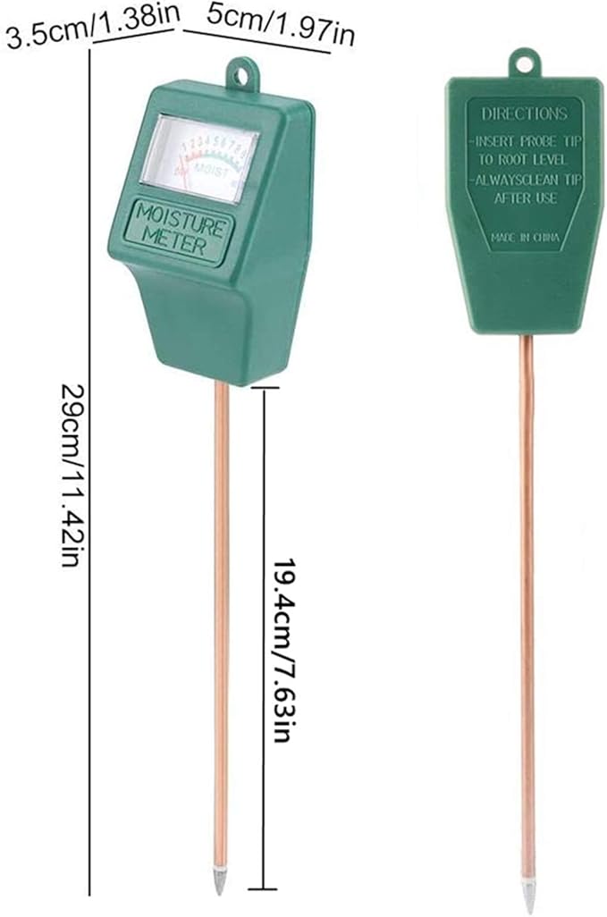 Soil Moisture Meter, 2 Pack Plant Hygrometer Moisture Sensor Plant Water Monitor - Image 6