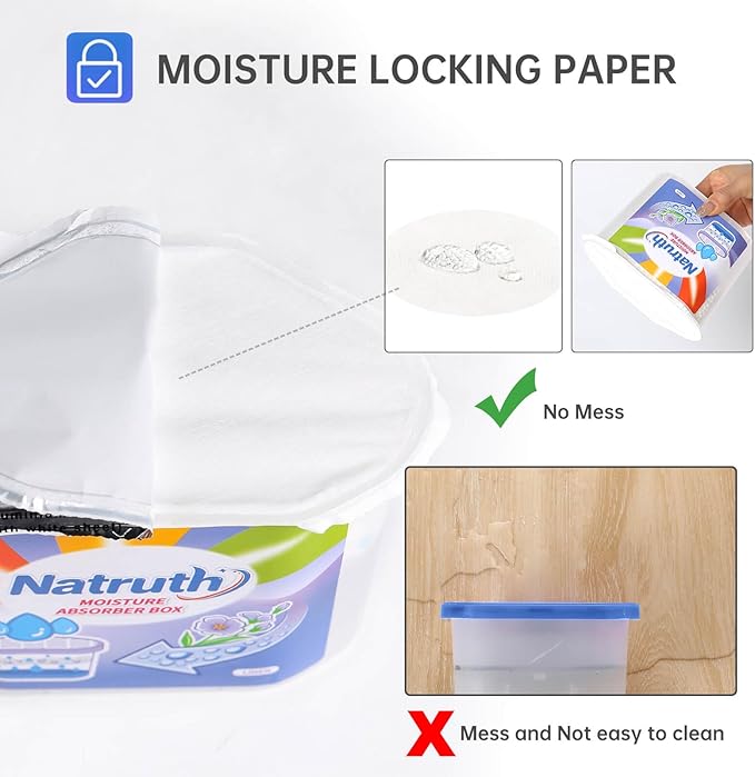 NATRUTH Fresh Linen Moisture Absorber（6 Pack）12.5 Oz, Humidity Absorber - Image 4